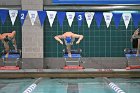 Swim vs Bentley  Wheaton College Swimming & Diving vs Bentley University. - Photo by Keith Nordstrom : Wheaton, Swimming & Diving